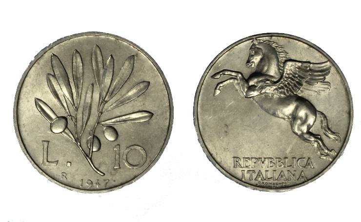 10 lire 1947