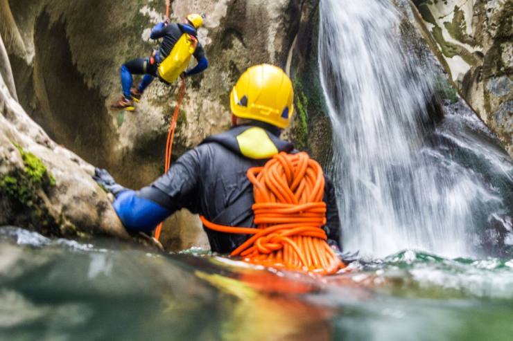Canyoning sport