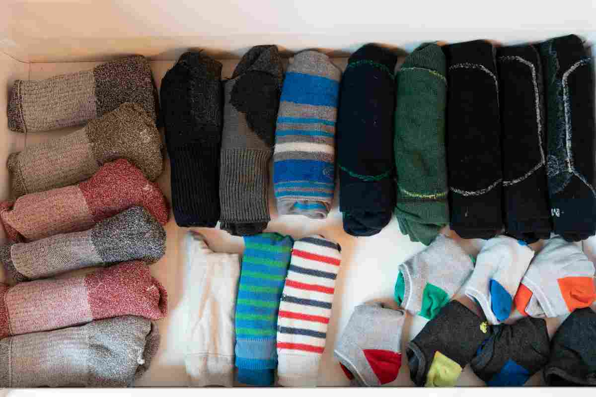 Piegare calzini: cosa fare